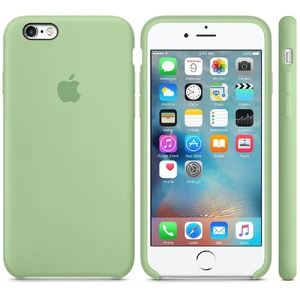 Силиконовый чехол Apple Silicone Case Mint для iPhone 6s Plus - Фото 2