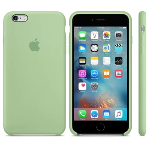 Силиконовый чехол Apple Silicone Case Mint для iPhone 6s Plus - Фото 4