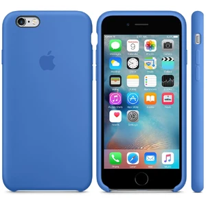 Силіконовий чохол Apple Silicone Case Royal Blue (MM632) для iPhone 6s - Фото 4