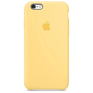 Силиконовый чехол Apple Silicone Case Yellow (MM662) для iPhone 6s