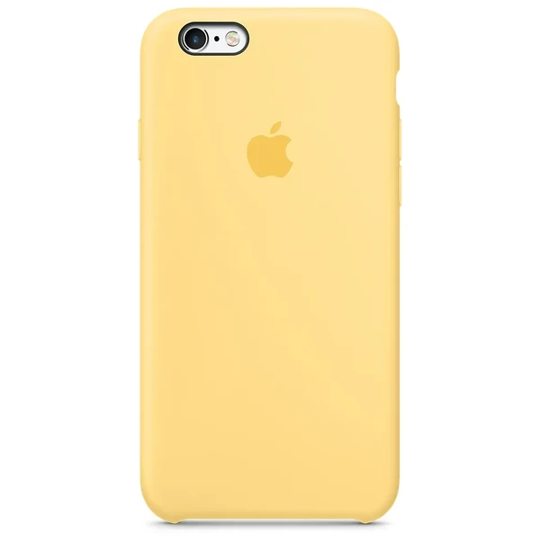 Силіконовий чохол Apple Silicone Case Yellow (MM662) для iPhone 6s у Миколаєві