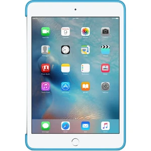 Силиконовый чехол Apple Silicone Case Blue (MLD32) для iPad mini 4 - Фото 4
