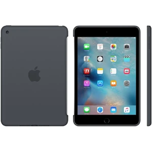 Силиконовый чехол Apple Silicone Case Charcoal Gray (MKLK2) для iPad mini 4 - Фото 7