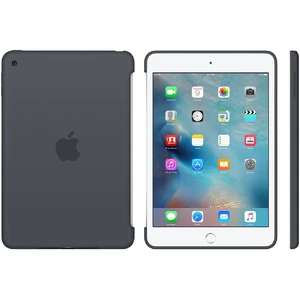 Силиконовый чехол Apple Silicone Case Charcoal Gray (MKLK2) для iPad mini 4 - Фото 6