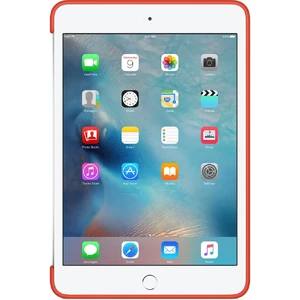 Силиконовый чехол Apple Silicone Case Orange (MLD42) для iPad mini 4 - Фото 4