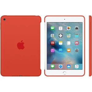 Силиконовый чехол Apple Silicone Case Orange (MLD42) для iPad mini 4 - Фото 6
