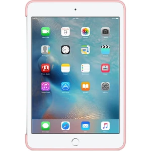 Силіконовий чохол Apple Silicone Case Pink (MLD52) для iPad mini 4 - Фото 4