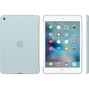 Силиконовый чехол Apple Silicone Case Turquoise (MLD72) для iPad mini 4 - Фото 5