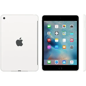 Силиконовый чехол Apple Silicone Case White (MKLL2) для iPad mini 4 - Фото 7