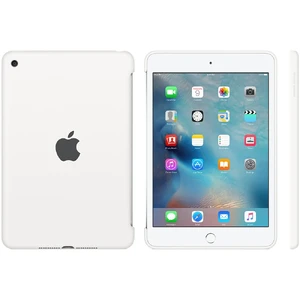 Силиконовый чехол Apple Silicone Case White (MKLL2) для iPad mini 4 - Фото 6