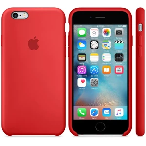 Силиконовый чехол Apple Silicone Case (PRODUCT) RED (MKXM2) для iPhone 6s Plus - Фото 5