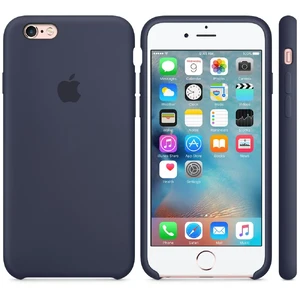 Силиконовый чехол Apple Silicone Case Midnight Blue (MKY22) для iPhone 6s - Фото 4