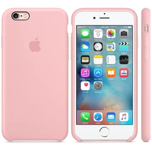 Силиконовый чехол Apple Silicone Case Pink (MLCU2) для iPhone 6s - Фото 4