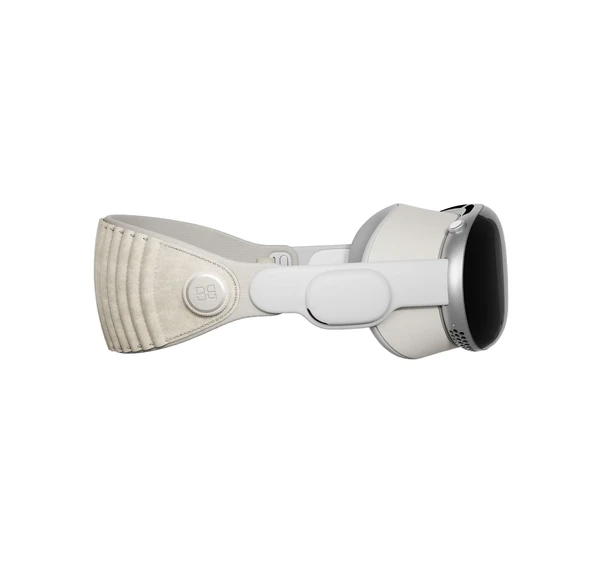 Сменный кожаный ремешок BandWerk Nappa Apple Vision Head Band Creme для Apple Vision Pro