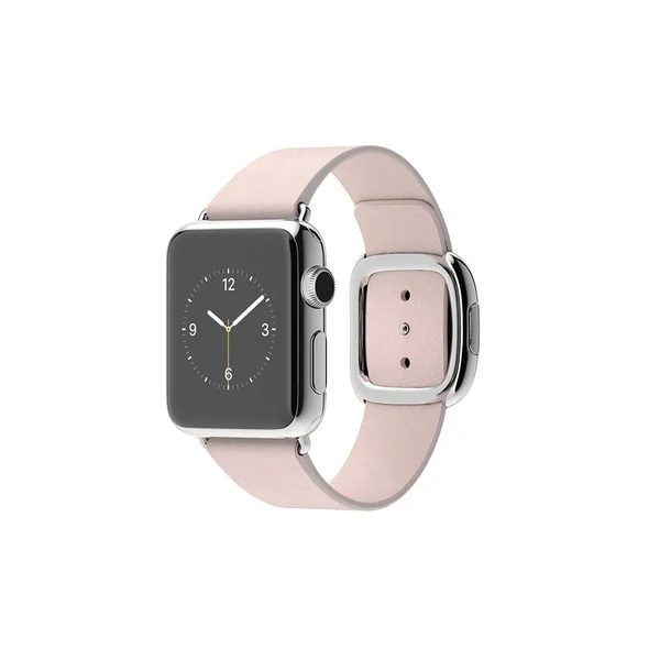 Смарт-годинник Apple Watch 38mm Stainless Steel з ремінцем Soft Pink Modern Buckle
