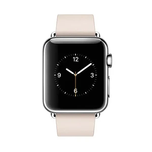 Смарт-годинник Apple Watch 38mm Stainless Steel з ремінцем Soft Pink Modern Buckle - Фото 3