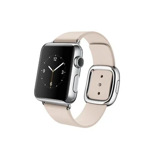 Смарт-годинник Apple Watch 38mm Stainless Steel з ремінцем Soft Pink Modern Buckle - Фото 4