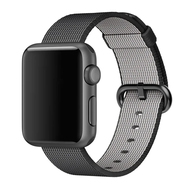 Ремінець Apple 41mm | 40mm | 38mm Black Woven Nylon (MM9L2) для Apple Watch у Тернополі