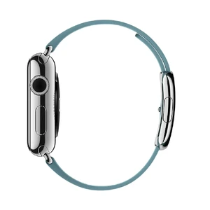 Ремешок Apple Modern Buckle Blue Jay Medium (MME32) для Apple Watch 41mm | 40mm | 38mm - Фото 3