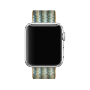 Ремешок Apple 41mm | 40mm | 38mm Gold | Royal Blue Woven Nylon (MM9M2) для Apple Watch - Фото 2