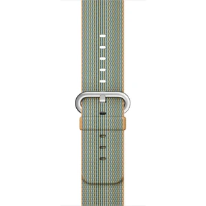 Ремешок Apple 41mm | 40mm | 38mm Gold | Royal Blue Woven Nylon (MM9M2) для Apple Watch - Фото 5