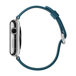 Ремешок Apple 41mm | 40mm | 38mm Marine Blue Classic Buckle (MMH62) для Apple Watch - Фото 2