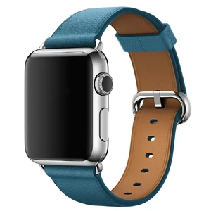 Ремешок Apple 41mm | 40mm | 38mm Marine Blue Classic Buckle (MMH62) для Apple Watch - Фото 3