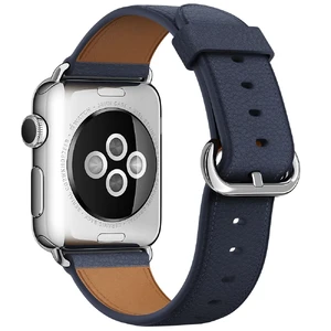 Ремешок Apple 41mm | 40mm | 38mm Midnight Blue Classic Buckle (MMAG2) для Apple Watch MMAG2 - Фото 1