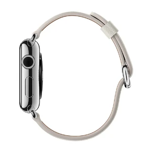 Ремінець Apple 41mm | 40mm | 38mm White Classic Buckle (MMGP2) для Apple Watch - Фото 2
