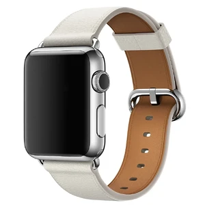 Ремінець Apple 41mm | 40mm | 38mm White Classic Buckle (MMGP2) для Apple Watch - Фото 3