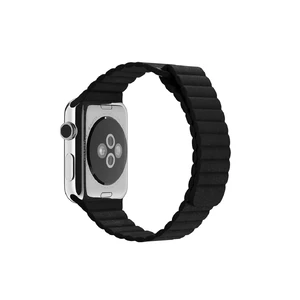 Смарт-годинник Apple Watch 42mm Black Leather Loop - Фото 2