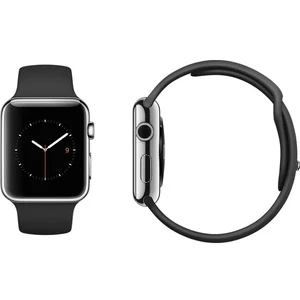 Смарт-часы Apple Watch 42mm Black Sport Band - Фото 6