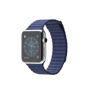 Смарт-часы Apple Watch 42mm Bright Blue Leather Loop  - Фото 1
