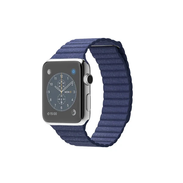 Смарт-годинник Apple Watch 42mm Bright Blue Leather Loop
