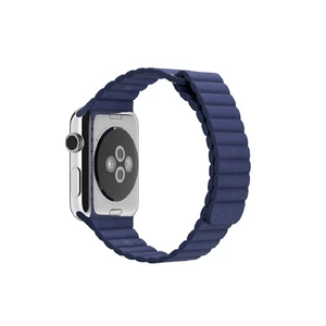 Смарт-часы Apple Watch 42mm Bright Blue Leather Loop - Фото 2