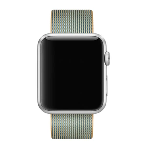 Ремінець Apple Ultra 49mm | 45mm | 44mm | 42mm Gold | Royal Blue Woven Nylon (MMA02) для Apple Watch - Фото 2