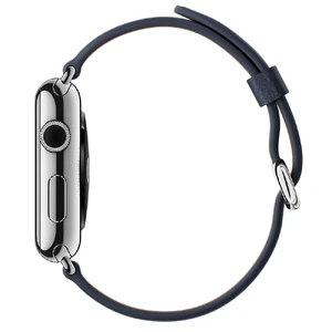 Ремінець Apple Ultra 49mm | 45mm | 44mm | 42mm Midnight Blue Classic Buckle (MMAJ2) для Apple Watch - Фото 2