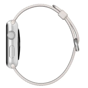 Ремешок Apple Ultra 49mm | 45mm | 44mm | 42mm Pearl Woven Nylon (MMA72) для Apple Watch - Фото 4