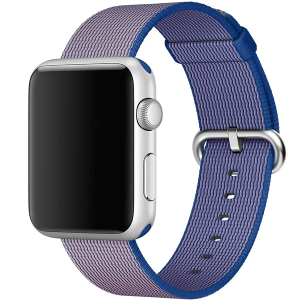 Ремешок Apple Ultra 49mm | 45mm | 44mm | 42mm Royal Blue Woven Nylon (MMA12) для Apple Watch в Луцке