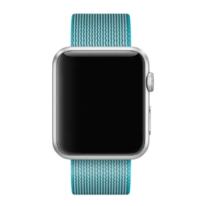 Ремешок Apple Ultra 49mm | 45mm | 44mm | 42mm Scuba Blue Woven Nylon (MM9X2) для Apple Watch - Фото 2