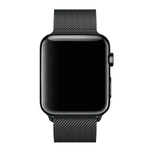 Ремінець Apple Ultra 49mm | 45mm | 44mm | 42mm Space Black Milanese Loop (MLJH2) для Apple Watch - Фото 4