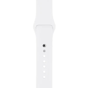 Ремешок Apple Ultra 49mm | 45mm | 44mm | 42mm White Sport Band S | M&M | L (MJ4M2) для Apple Watch - Фото 3