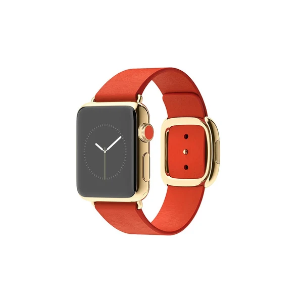 Смарт-часы Apple Watch Edition 38mm 18-Karat Yellow Gold Modern Buckle Bright Red