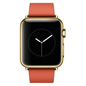 Смарт-годинник Apple Watch Edition 38mm 18-Karat Yellow Gold Modern Buckle Bright Red - Фото 3