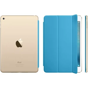 Силиконовый чехол Apple Smart Cover Blue (MKM12) для iPad mini 4 | 5 - Фото 2