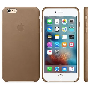 Кожаный чехол Apple Leather Case Brown (MKX92) для iPhone 6s Plus - Фото 3
