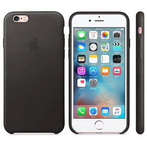 Кожаный чехол iLoungeMax Apple Leather Case Black для iPhone 6s | 6 OEM (MKXW2) - Фото 5