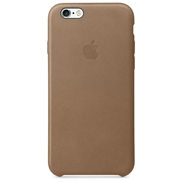Шкіряний чохол Apple Leather Case Brown (MKXR2) для iPhone 6s у Миколаєві