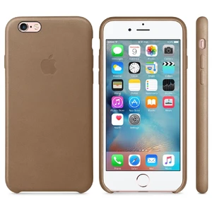 Кожаный чехол iLoungeMax Apple Leather Case Brown для iPhone 6s | 6 OEM (MKXR2) - Фото 5