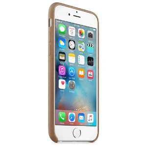 Кожаный чехол iLoungeMax Apple Leather Case Brown для iPhone 6s | 6 OEM (MKXR2) - Фото 6